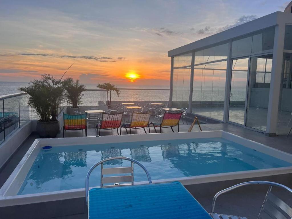 Hs-ds Doble Estandar Cerca Al Mar Con Aire Acondicionado Y Wifi Apartamento